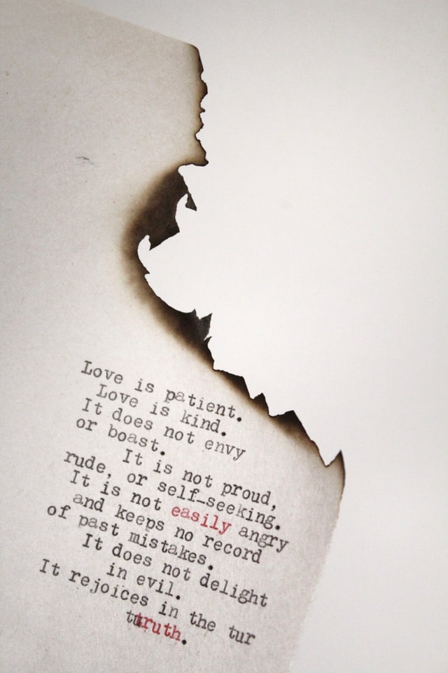 poem on paper