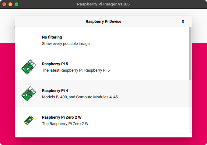 Pi Hardware choices