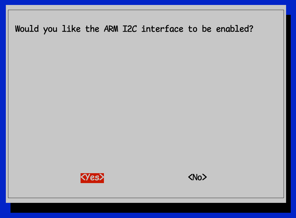 enregistrer les modifications de l’interface I2C